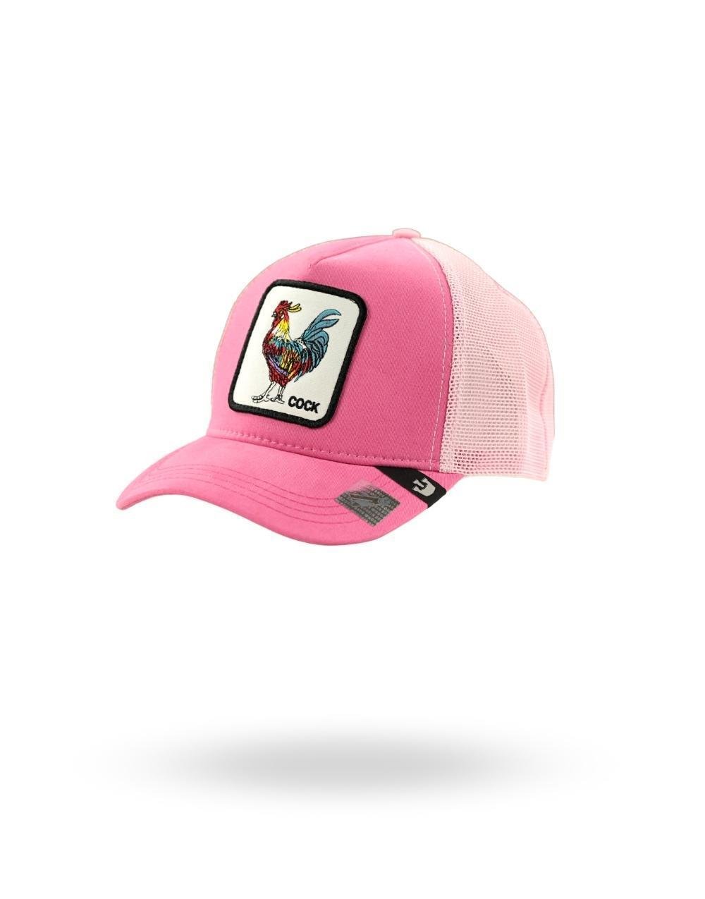 Goorin Bros Animal Farm Trucker Cock Pink