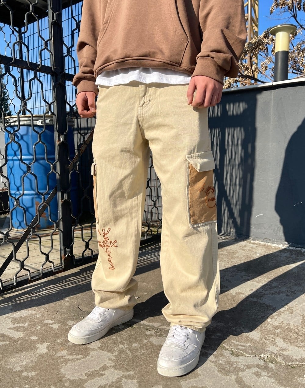 Jack Cactus Premium Designer Baggy Kargo PantolonJack Cactus Premium Designer Baggy Kargo Pantolon