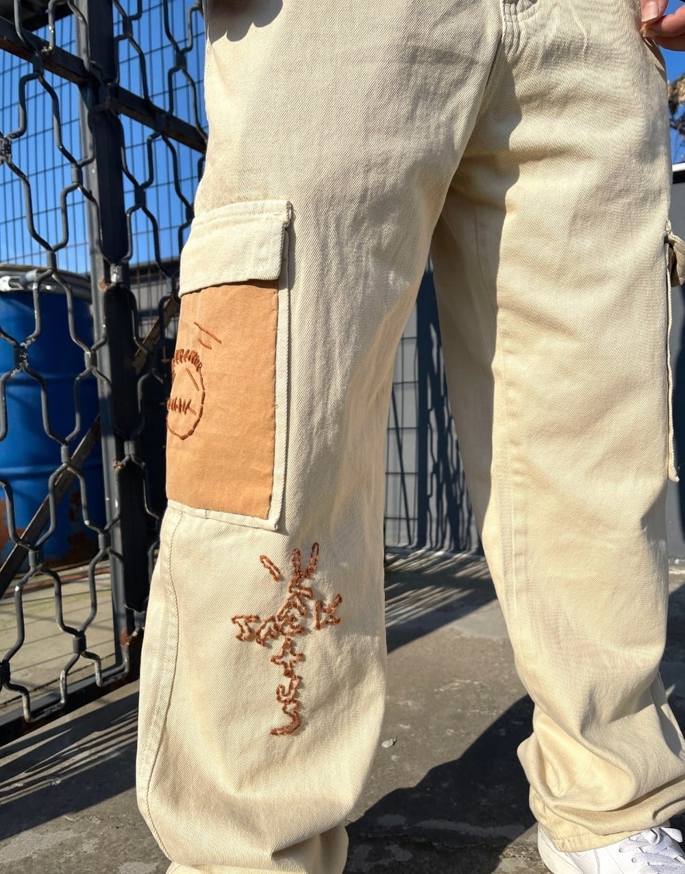 Jack Cactus Premium Designer Baggy Kargo PantolonJack Cactus Premium Designer Baggy Kargo Pantolon