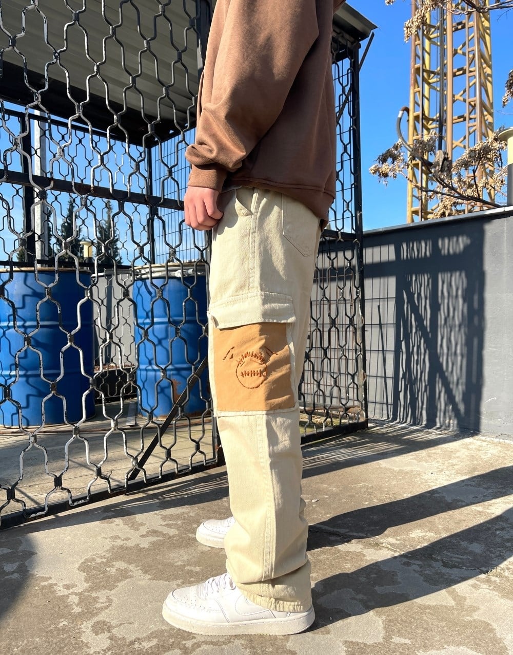 Jack Cactus Premium Designer Baggy Kargo PantolonJack Cactus Premium Designer Baggy Kargo Pantolon