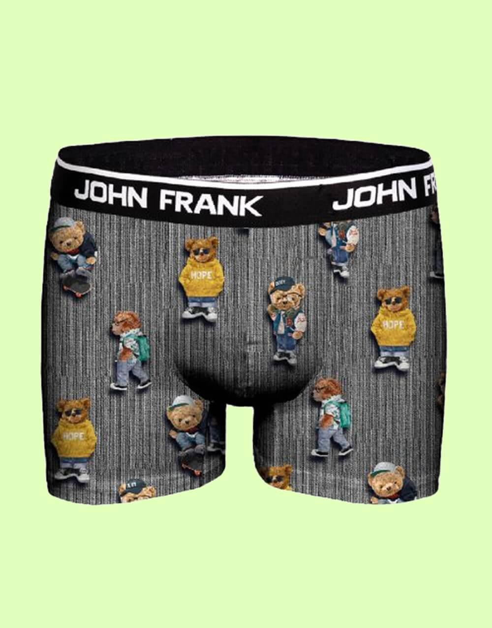 John Frank Dijital Erkek Boxer - Cool TedyJohn Frank Dijital Erkek Boxer - Cool Tedy