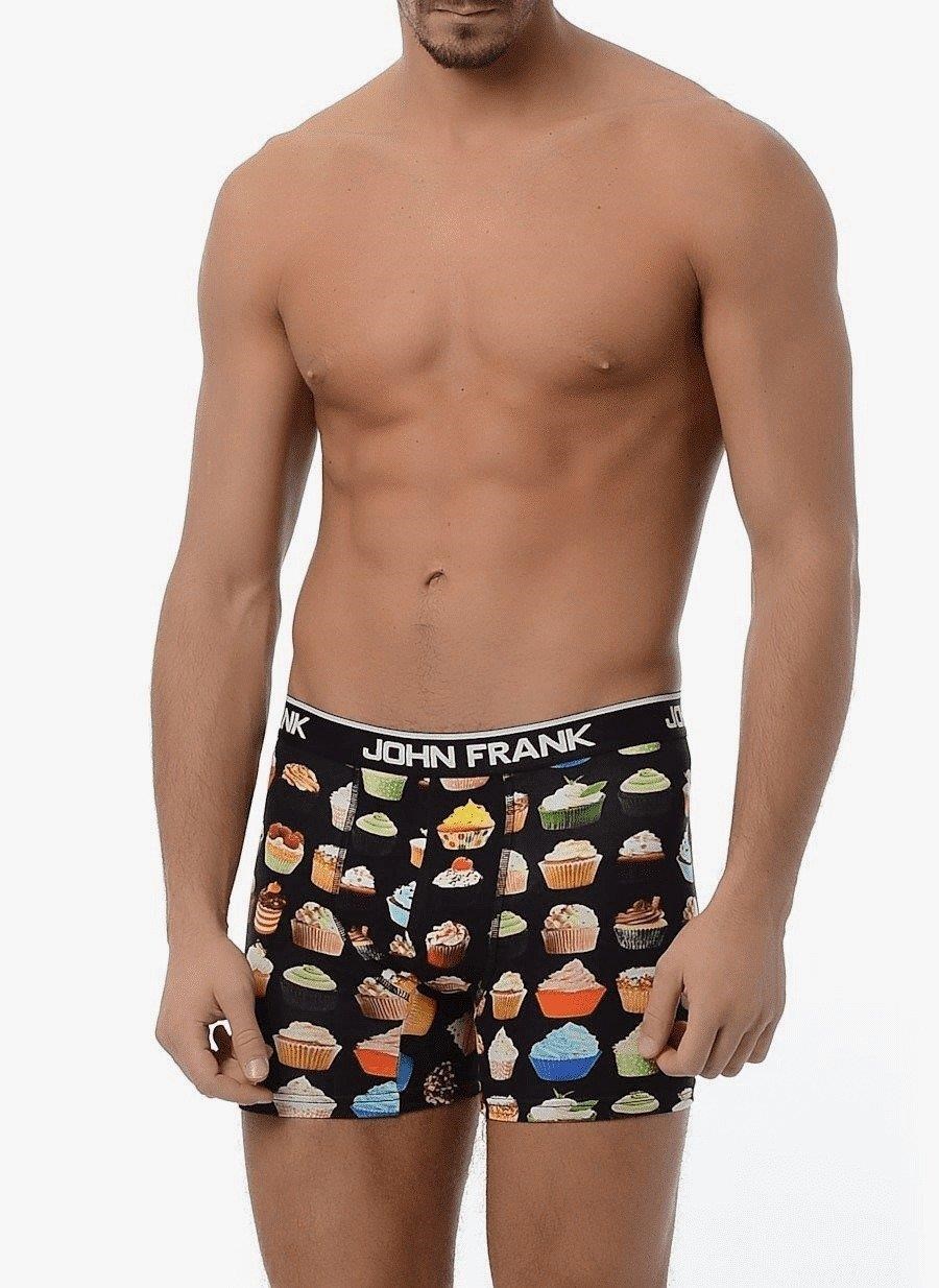 John Frank Dijital Erkek Boxer FJB55-CAKEJohn Frank Dijital Erkek Boxer FJB55-CAKE