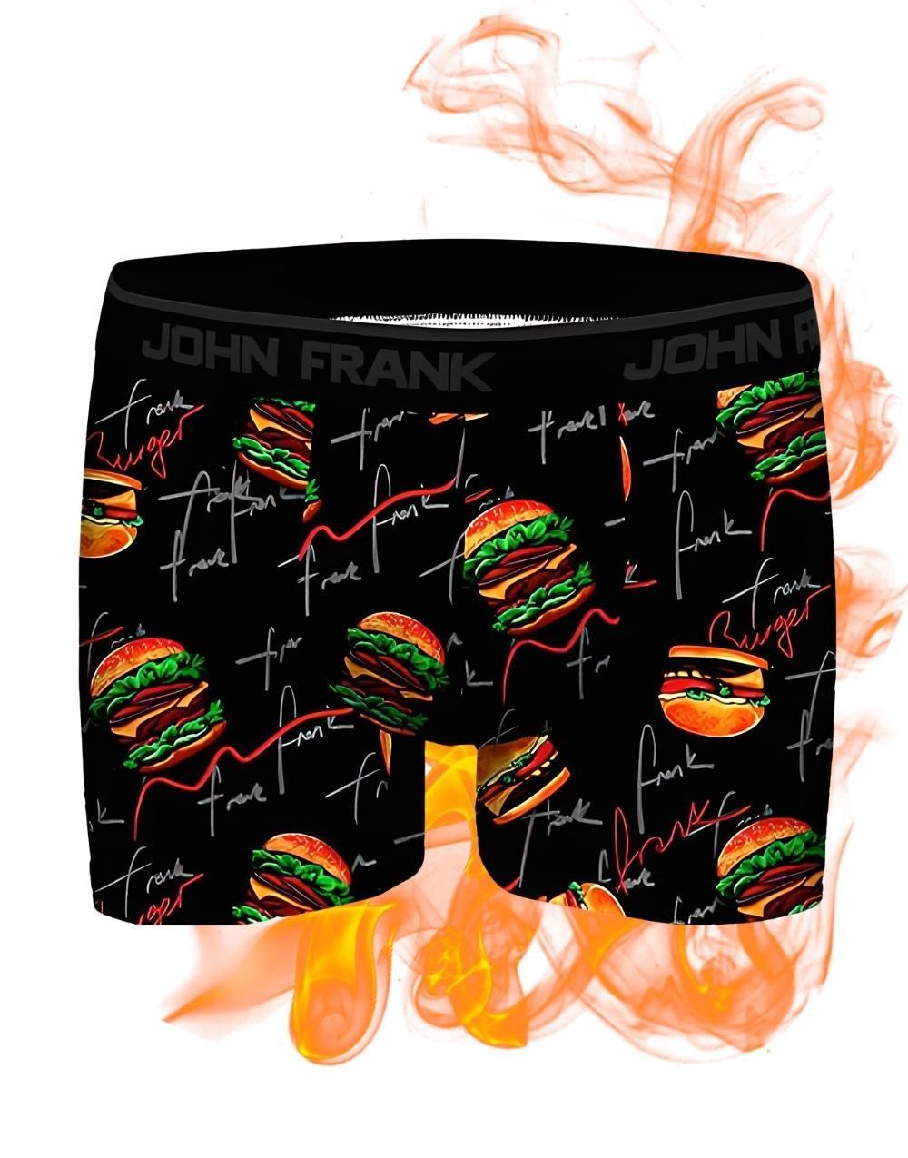 John Frank Dijital Erkek Boxer Hot Burger