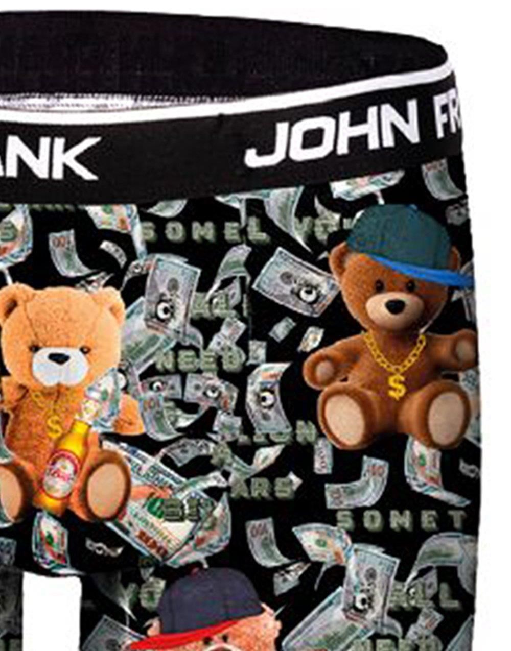 John Frank Dijital Erkek Boxer - Rich Teddy