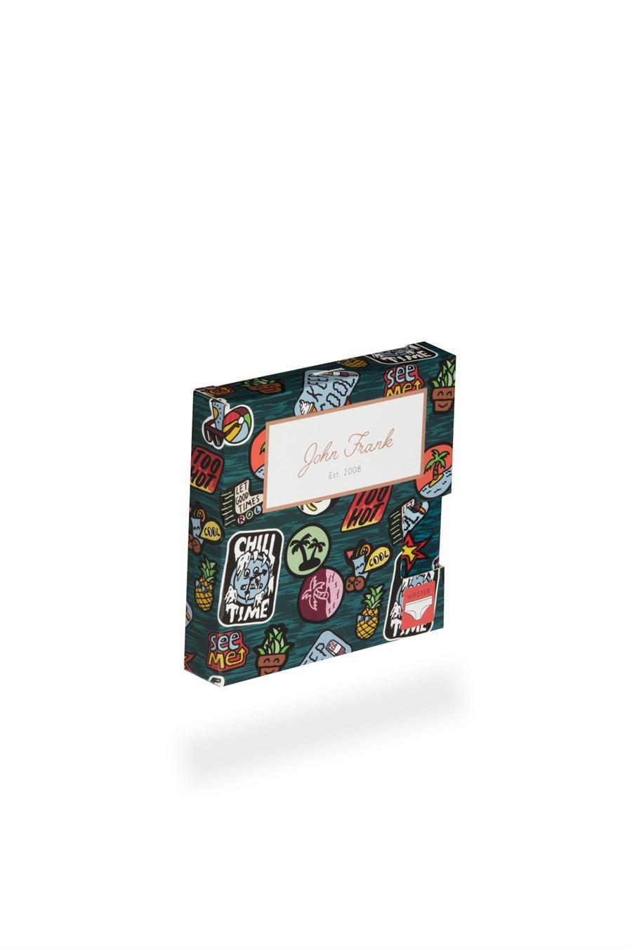 John Frank Identity Bayan Hipster-StickerJohn Frank Identity Bayan Hipster-Sticker