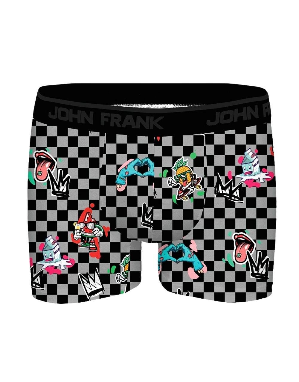 John Frank King Checker Erkek BoxerJohn Frank King Checker Erkek Boxer