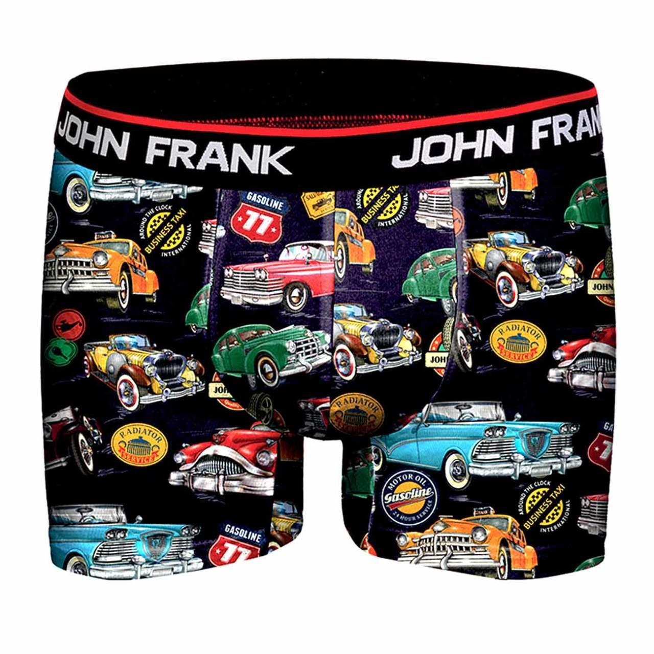 John Frank Retro Cars Dijital Erkek BoxerJohn Frank Retro Cars Dijital Erkek Boxer