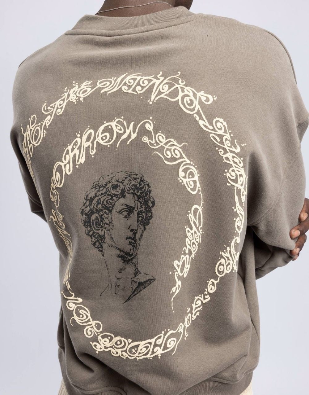 Mythology Boxy Oversize Bisiklet Yaka Sweatshirt
