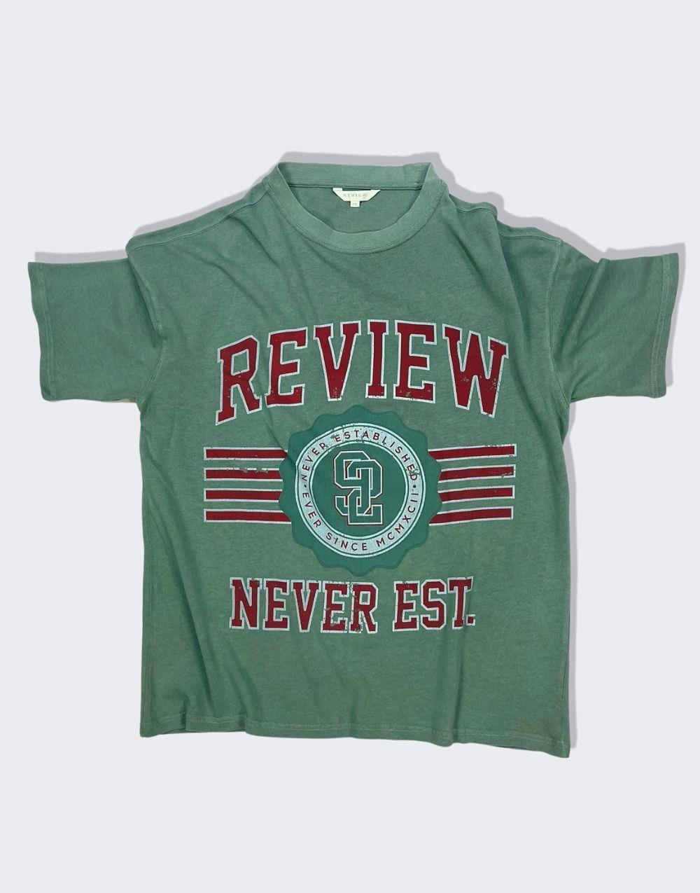 Never EST. Design Erkek Oversize TişörtNever EST. Design Erkek Oversize Tişört