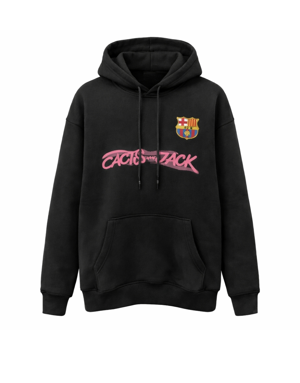 Oversize  Barcelona Hoodie Sweatshirt