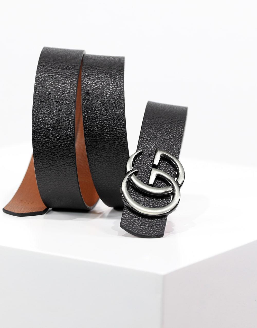 Özel Koleksiyon - Deri Erkek Kemer - GC Krom İşlemeÖzel Koleksiyon - Deri Erkek Kemer - Gc Krom İşleme