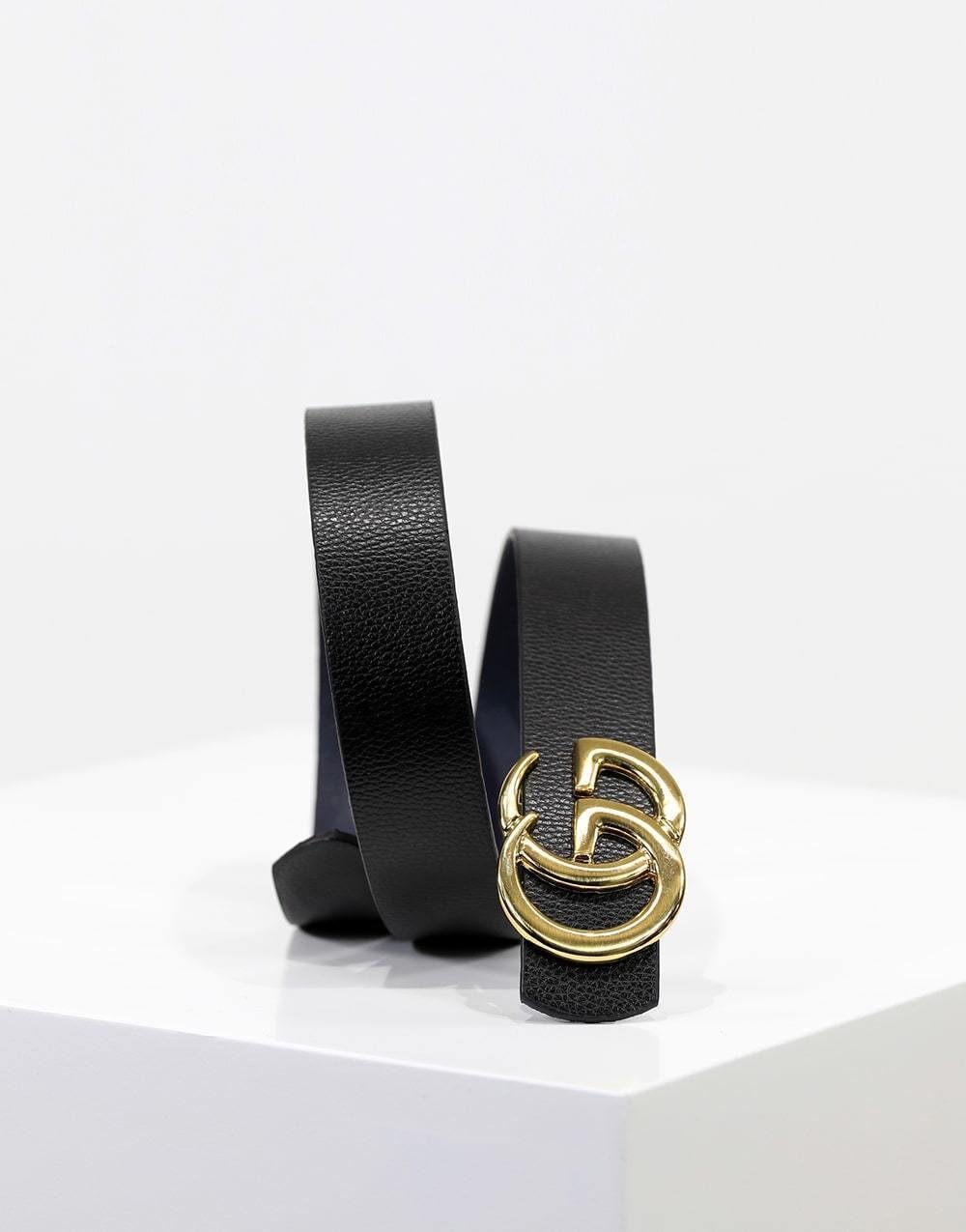 Özel Koleksiyon - GG Gold Deri Erkek KemerÖzel Koleksiyon - GG Gold Deri Erkek Kemer