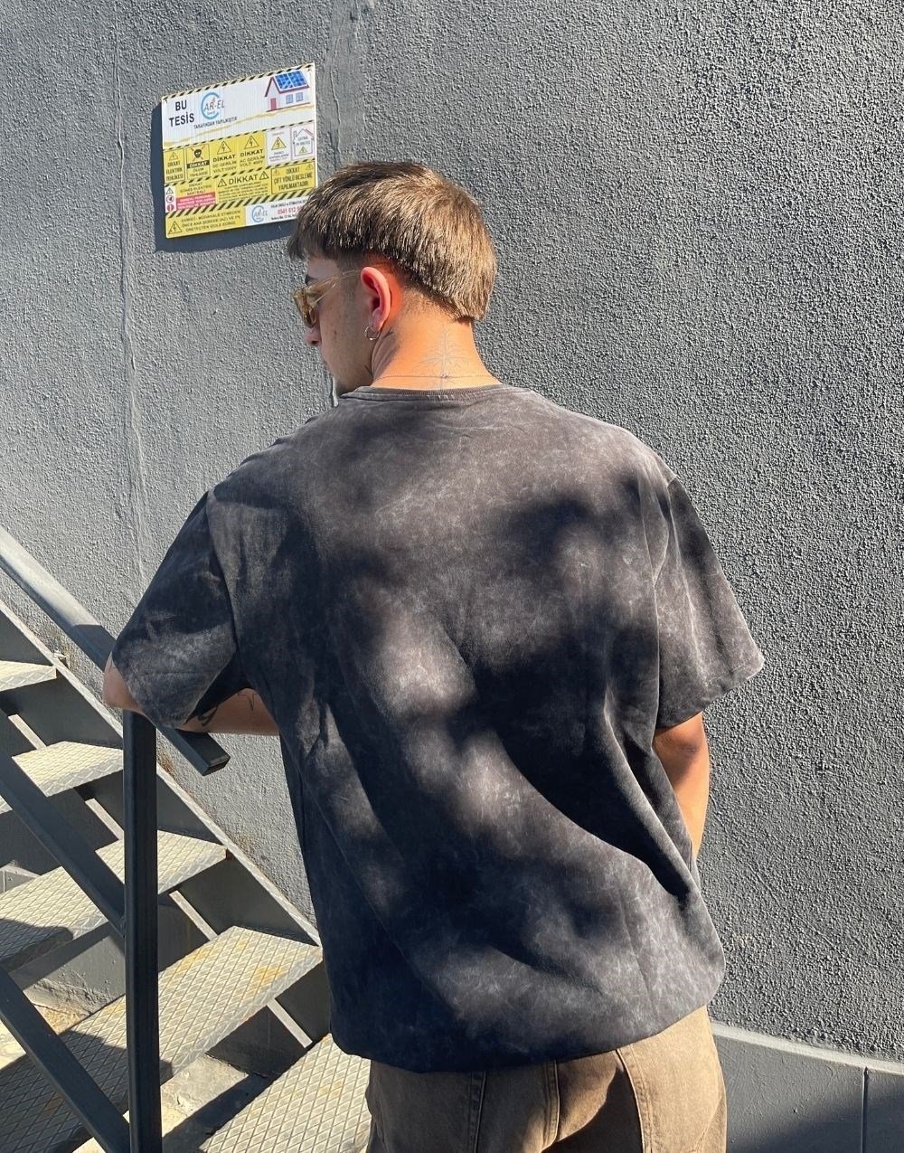 Peso Oversize Acid Wash TişörtPeso Oversize Acid Wash Tişört