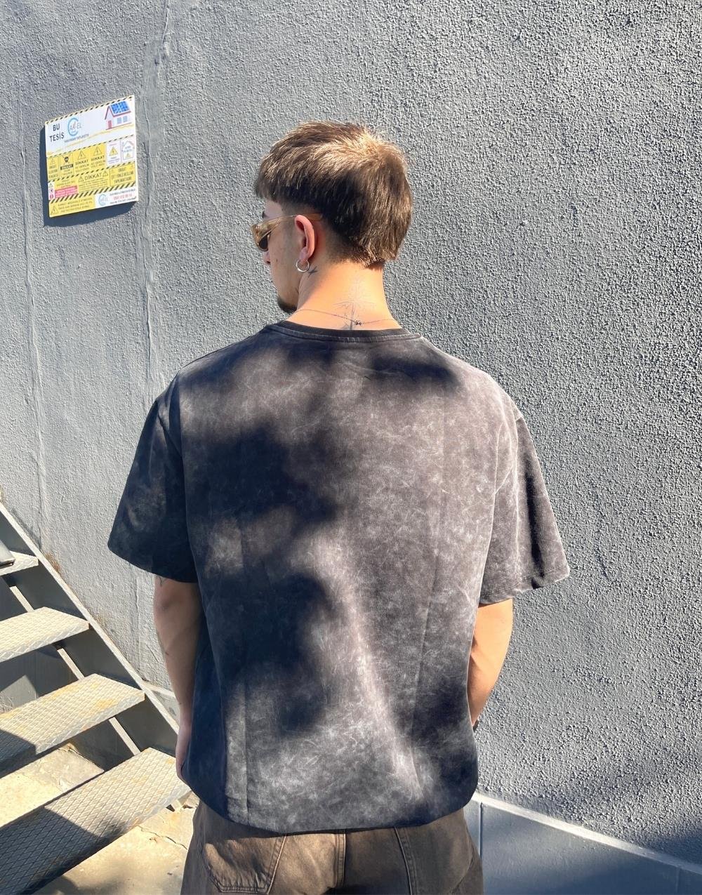 Peso Oversize Acid Wash TişörtPeso Oversize Acid Wash Tişört