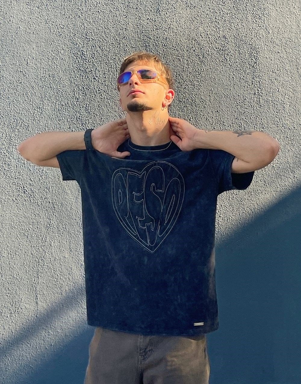 Peso Oversize Acid Wash TişörtPeso Oversize Acid Wash Tişört