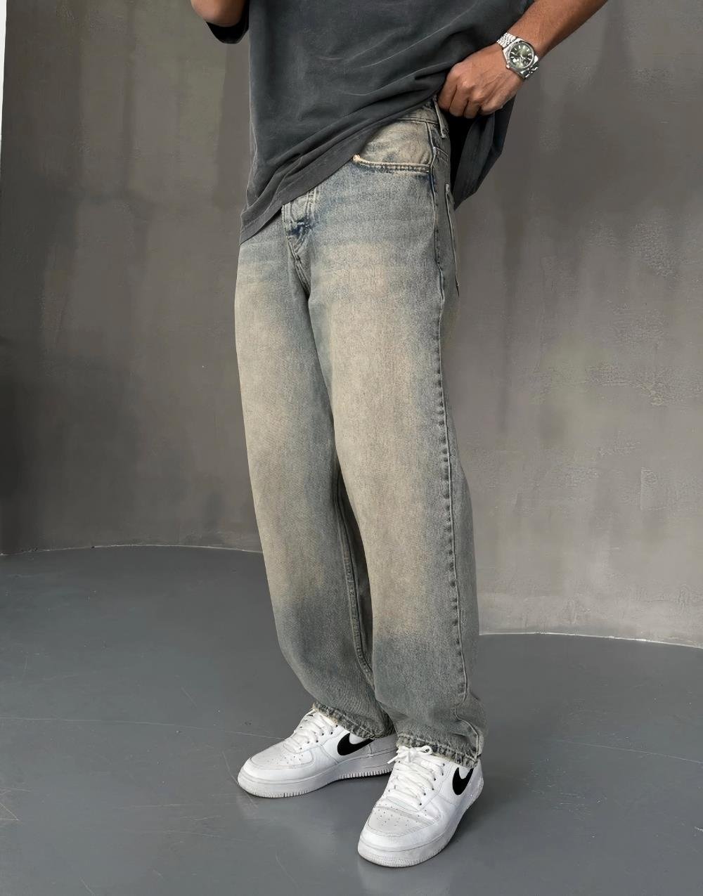 Premium Baggy Eskitme Kot PantolonPremium Baggy Eskitme Kot Pantolon