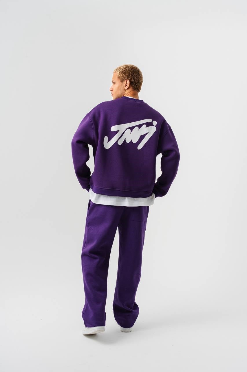 Premium Bisiklet Yaka Oversize Sweatshirt