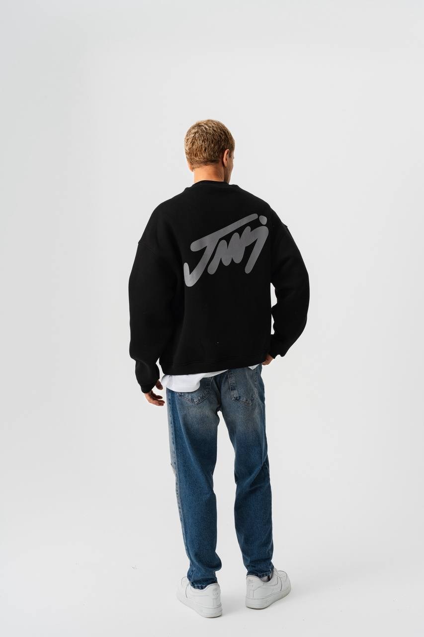 Premium Bisiklet Yaka Oversize SweatshirtPremium Bisiklet Yaka Oversize Sweatshirt