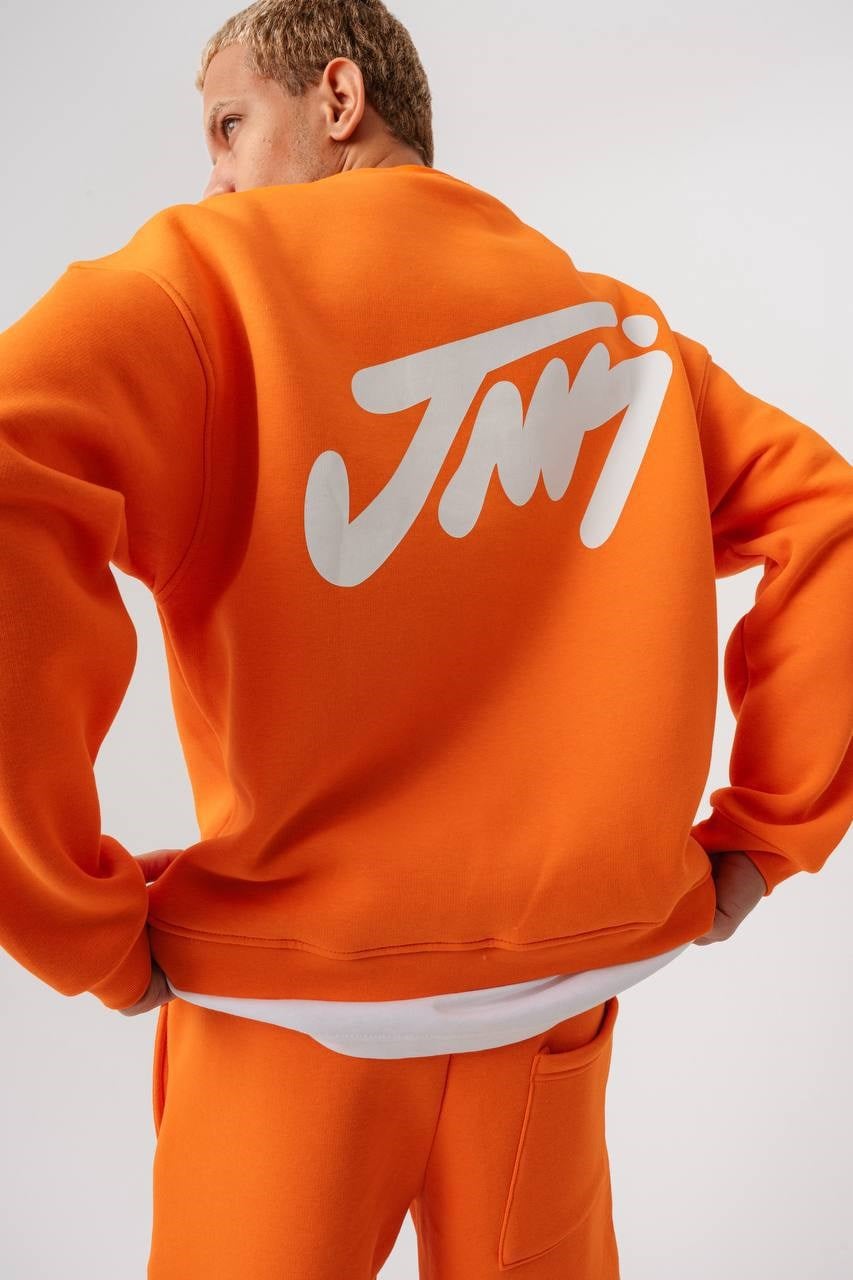 Premium Bisiklet Yaka Oversize Sweatshirt