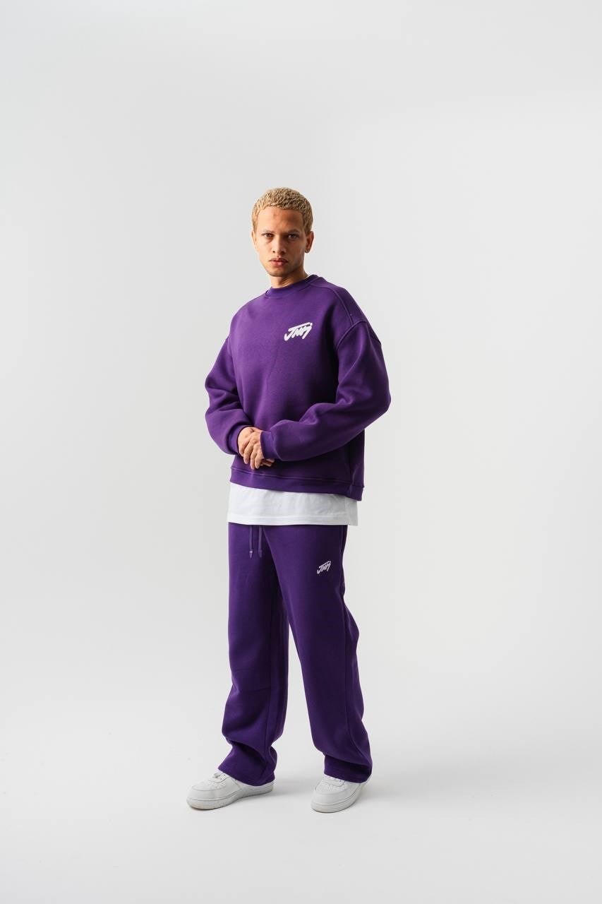 Premium Bisiklet Yaka Oversize Sweatshirt