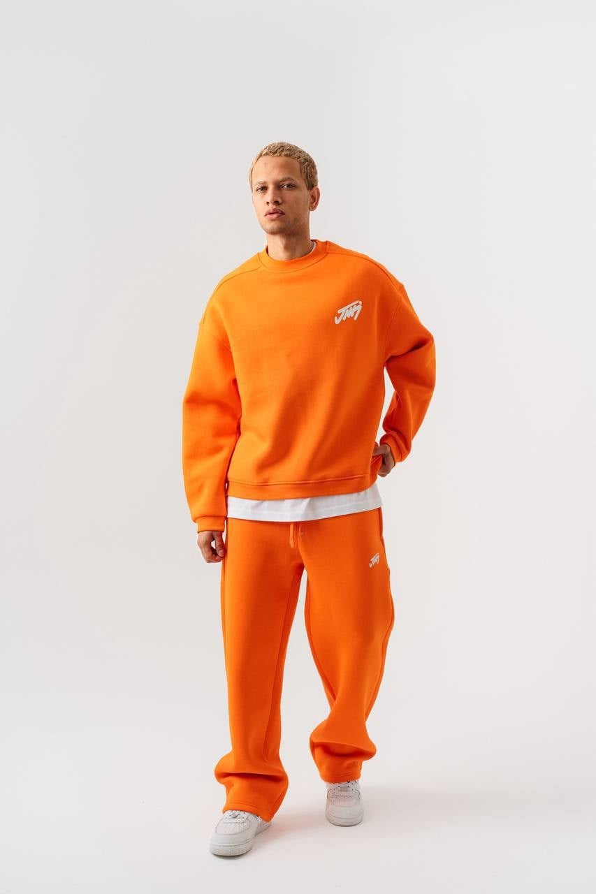 Premium Bisiklet Yaka Oversize Sweatshirt
