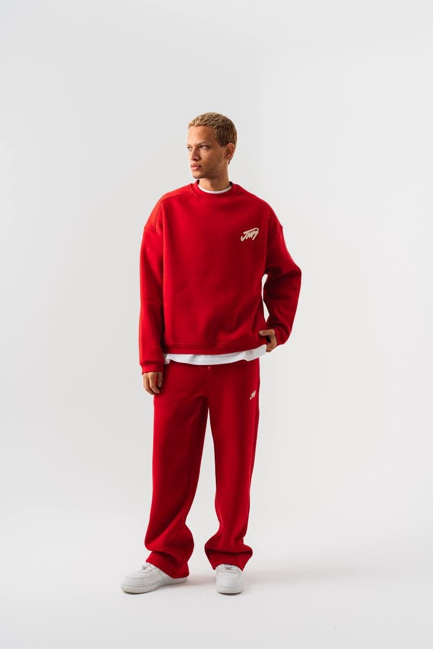 Premium Bisiklet Yaka Oversize Sweatshirt
