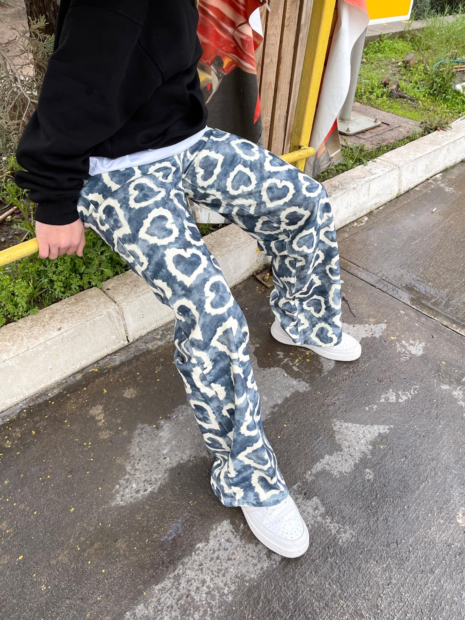 Premium Heart Club Baggy PantolonPremium Heart Club Baggy Pantolon