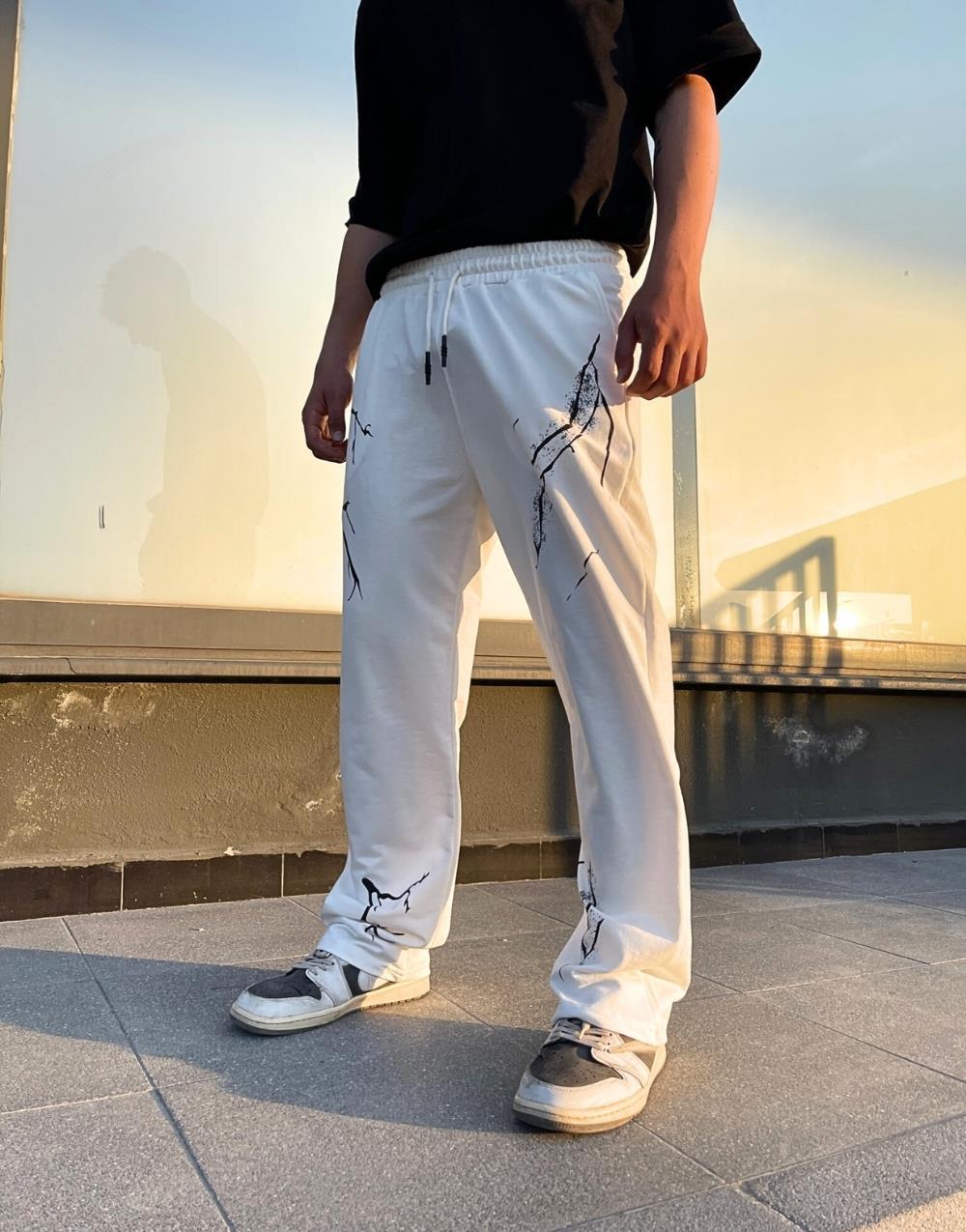 Premium İnce Lightning Baggy Eşofman AltıPremium İnce Lightning Baggy Eşofman Altı