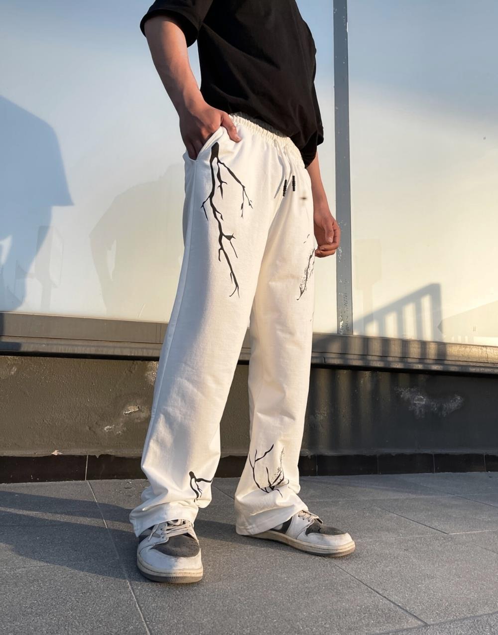 Premium İnce Lightning Baggy Eşofman AltıPremium İnce Lightning Baggy Eşofman Altı