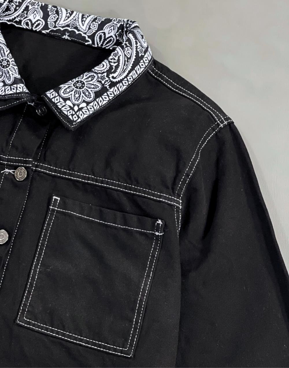 Premium Oversize Tribal Kadın Kot CeketPremium Oversize Tribal Kadın Kot Ceket