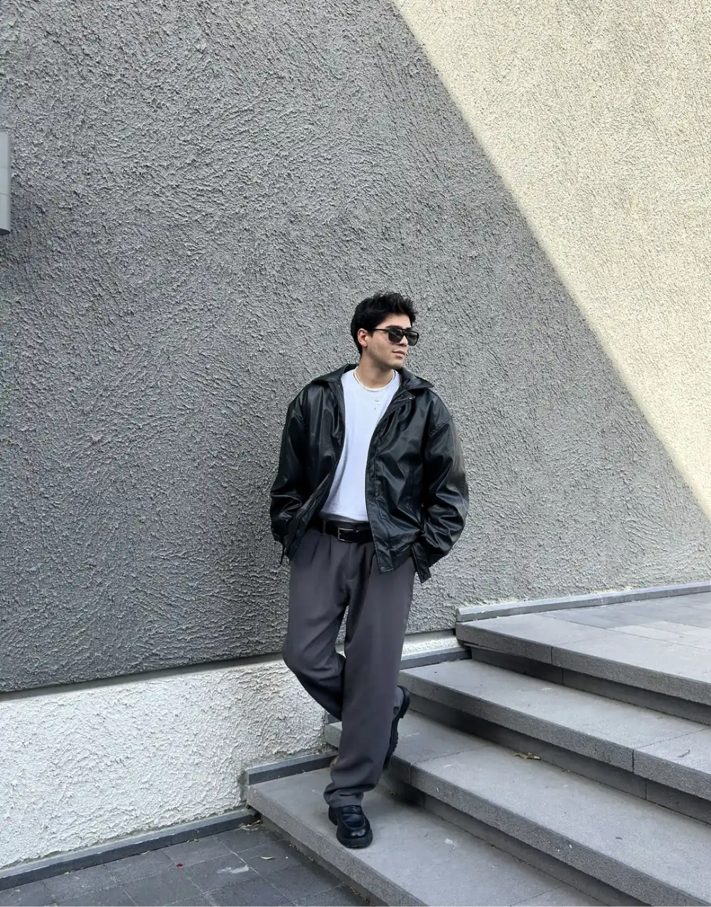 Premium Oversize Vintage Deri CeketPremium Oversize Vintage Deri Ceket