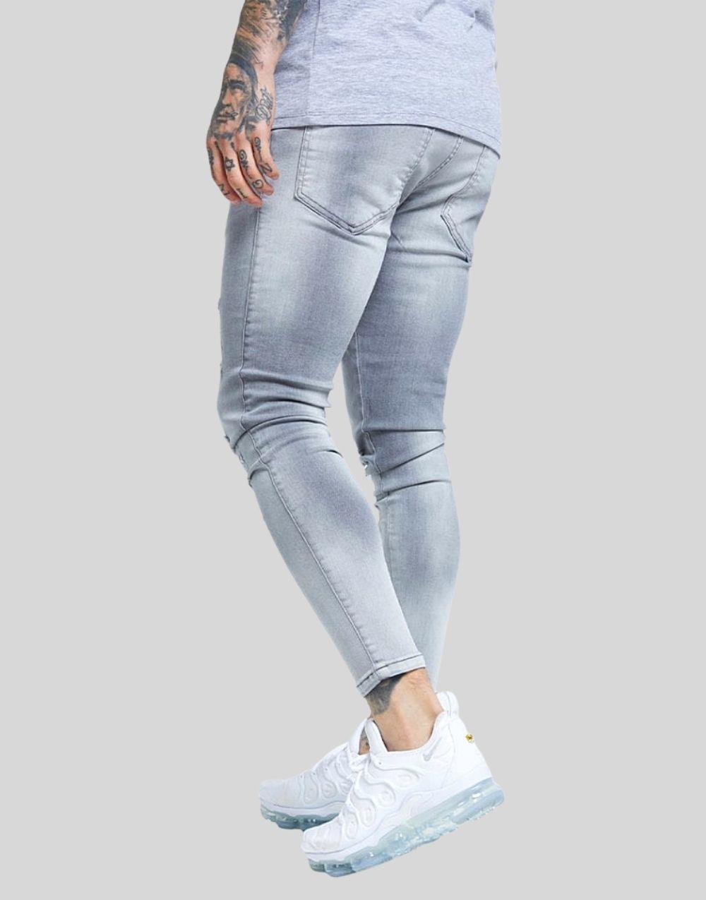SikSilk Distressed Skinny Jeans Erkek Kot PantolonSikSilk Distressed Skinny Jeans Erkek Kot Pantolon