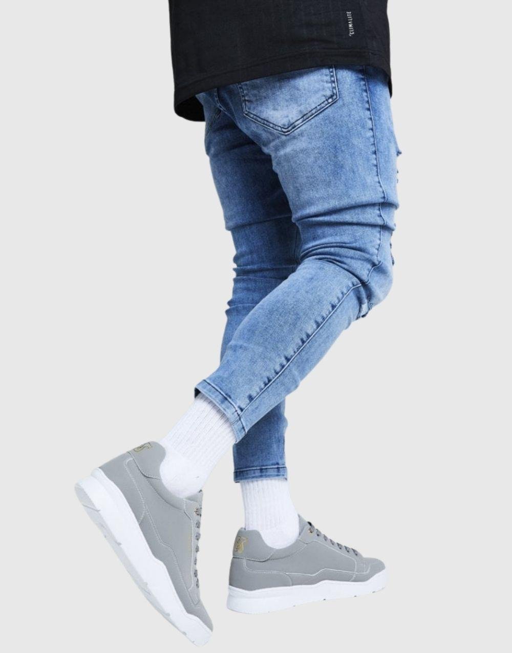 SikSilk Distressed Skinny Ultra Erkek Kot PantolonSikSilk Distressed Skinny Ultra Erkek Kot Pantolon