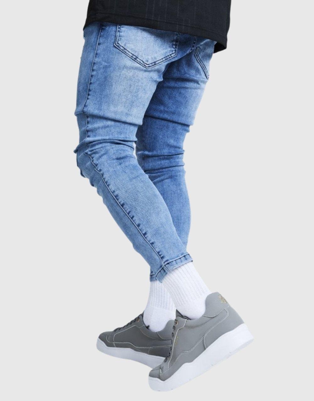 SikSilk Distressed Skinny Ultra Erkek Kot PantolonSikSilk Distressed Skinny Ultra Erkek Kot Pantolon