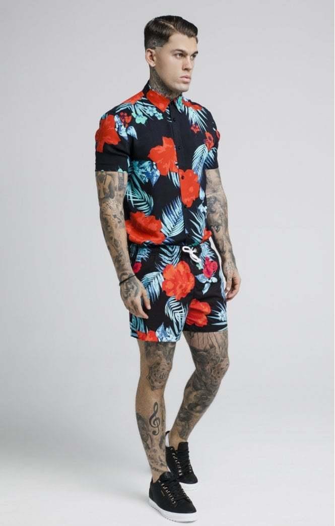 SikSilk Garden Flowers  Erkek GömlekSikSilk Garden Flowers  Erkek Gömlek