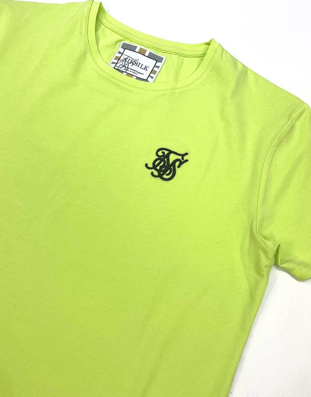 SikSilk Neon Yeşil Gym Tee Erkek TişörtSikSilk Neon Yeşil Gym Tee Erkek Tişört
