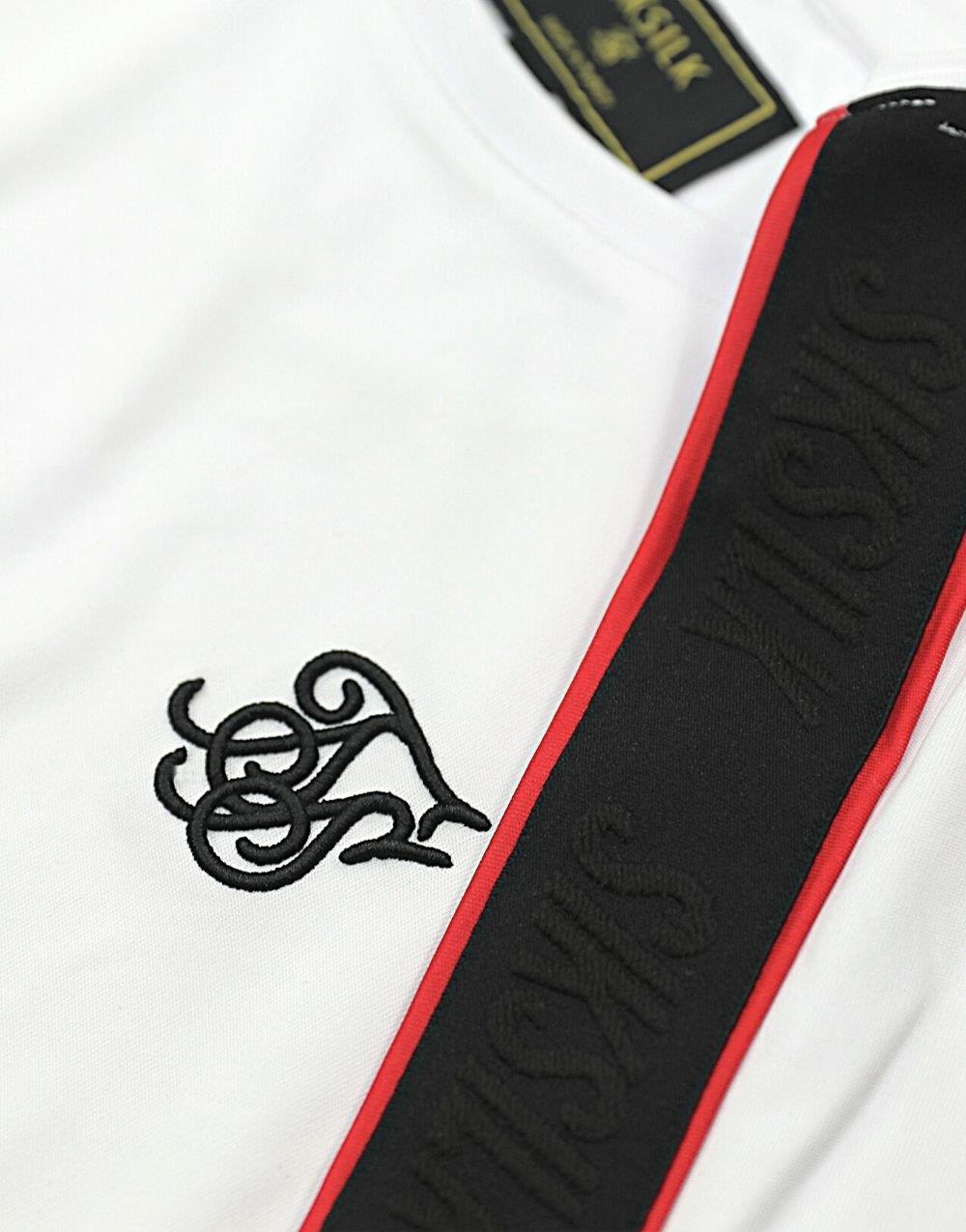 SikSilk Reglan Tee Erkek Tişört Beyaz GriSikSilk Reglan Tee Erkek Tişört Beyaz Gri