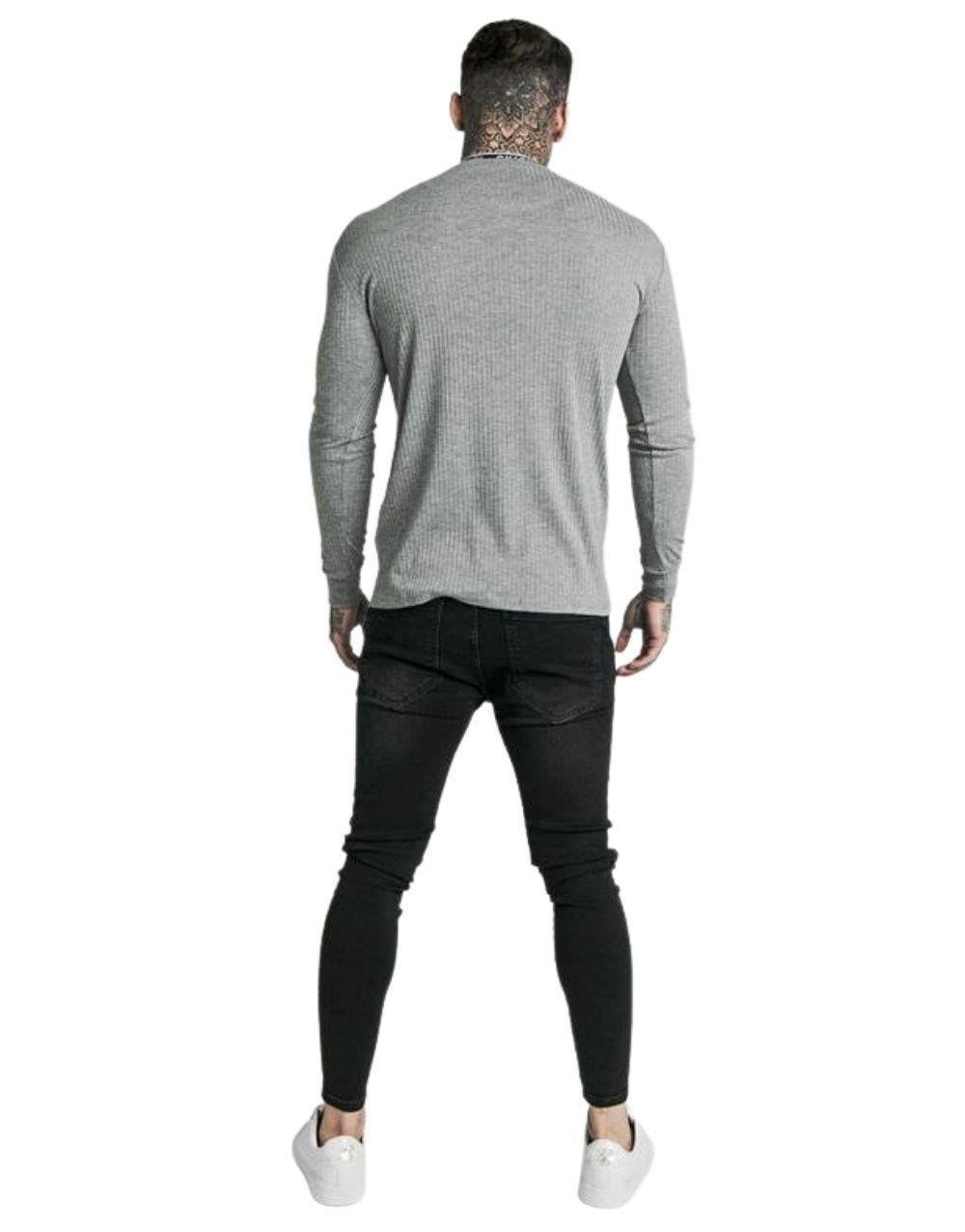 SikSilk Turtle Neck Banded Uzun Kollu SweaterSikSilk Turtle Neck Banded Uzun Kollu Sweater