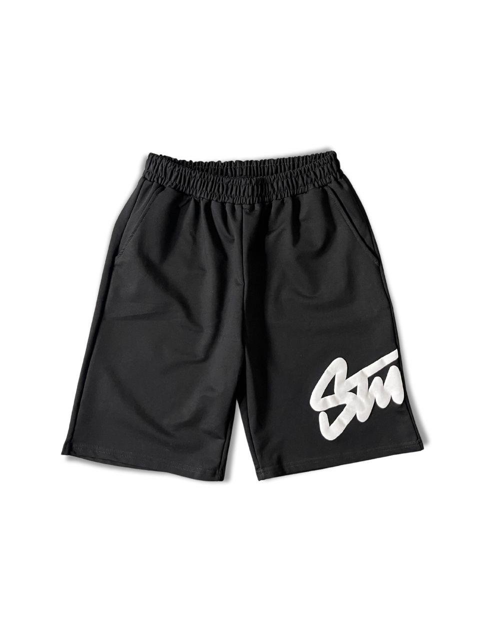 STWD Kabartma Baskı Penye ŞortSTWD Kabartma Baskı Penye Şort
