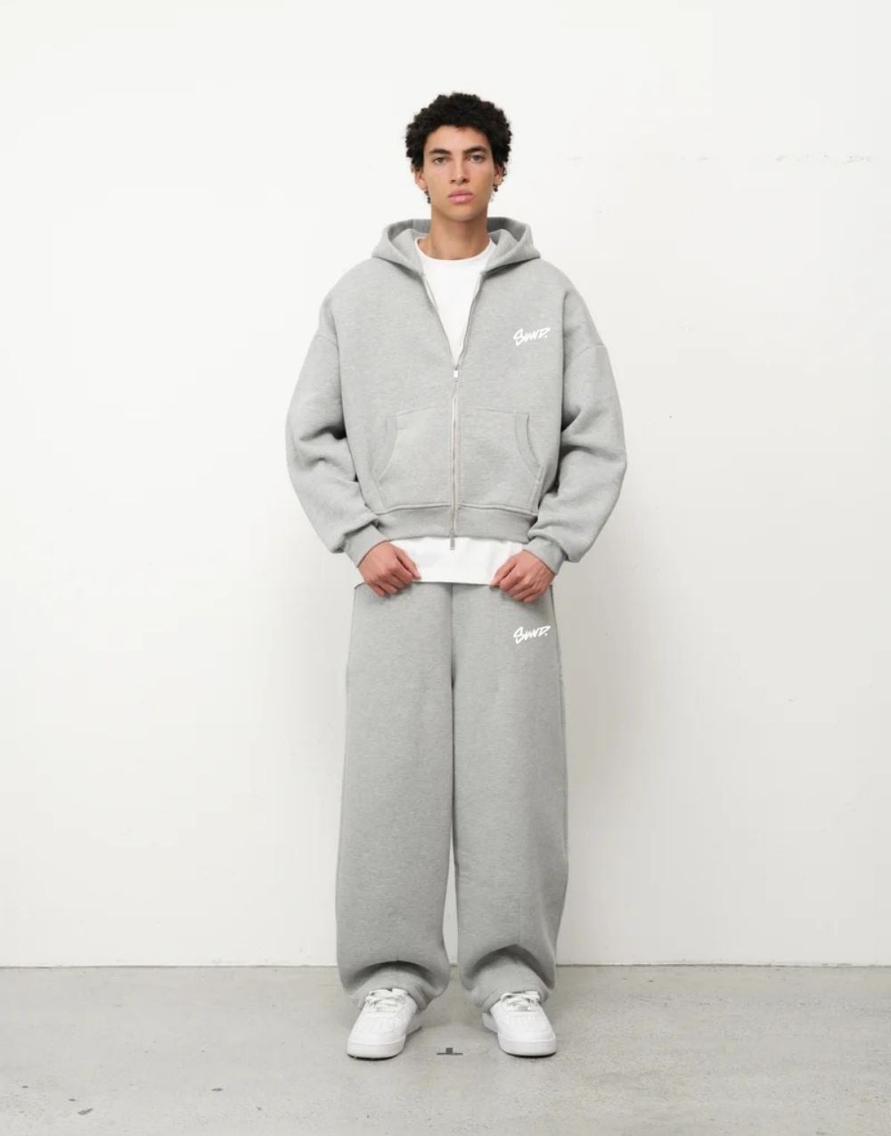Swd Baggy Eşofman Altı GriSwd Baggy Eşofman Altı