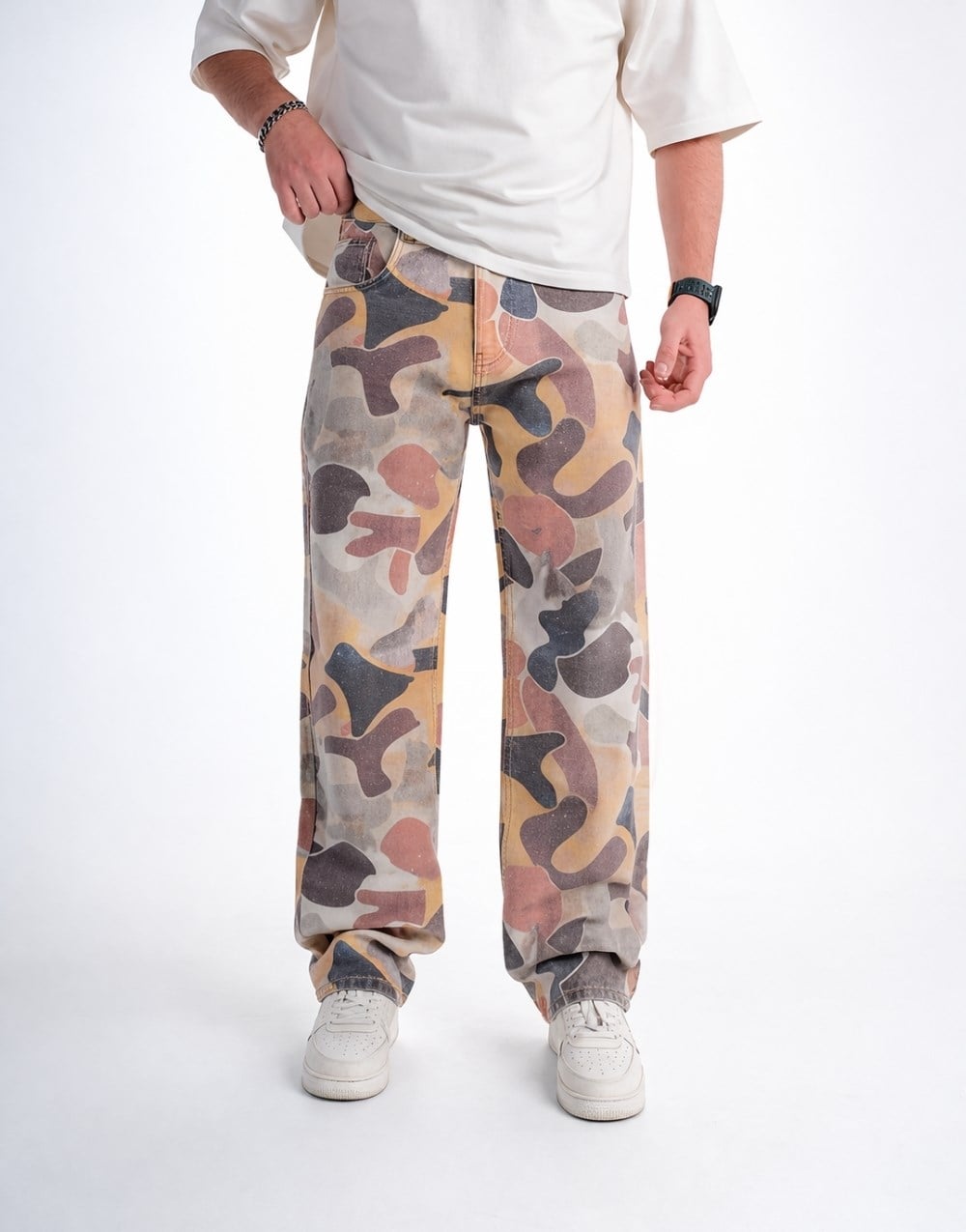 Ultra Premium Camouflage Designer Baggy PantolonUltra Premium Camouflage Designer Baggy Pantolon
