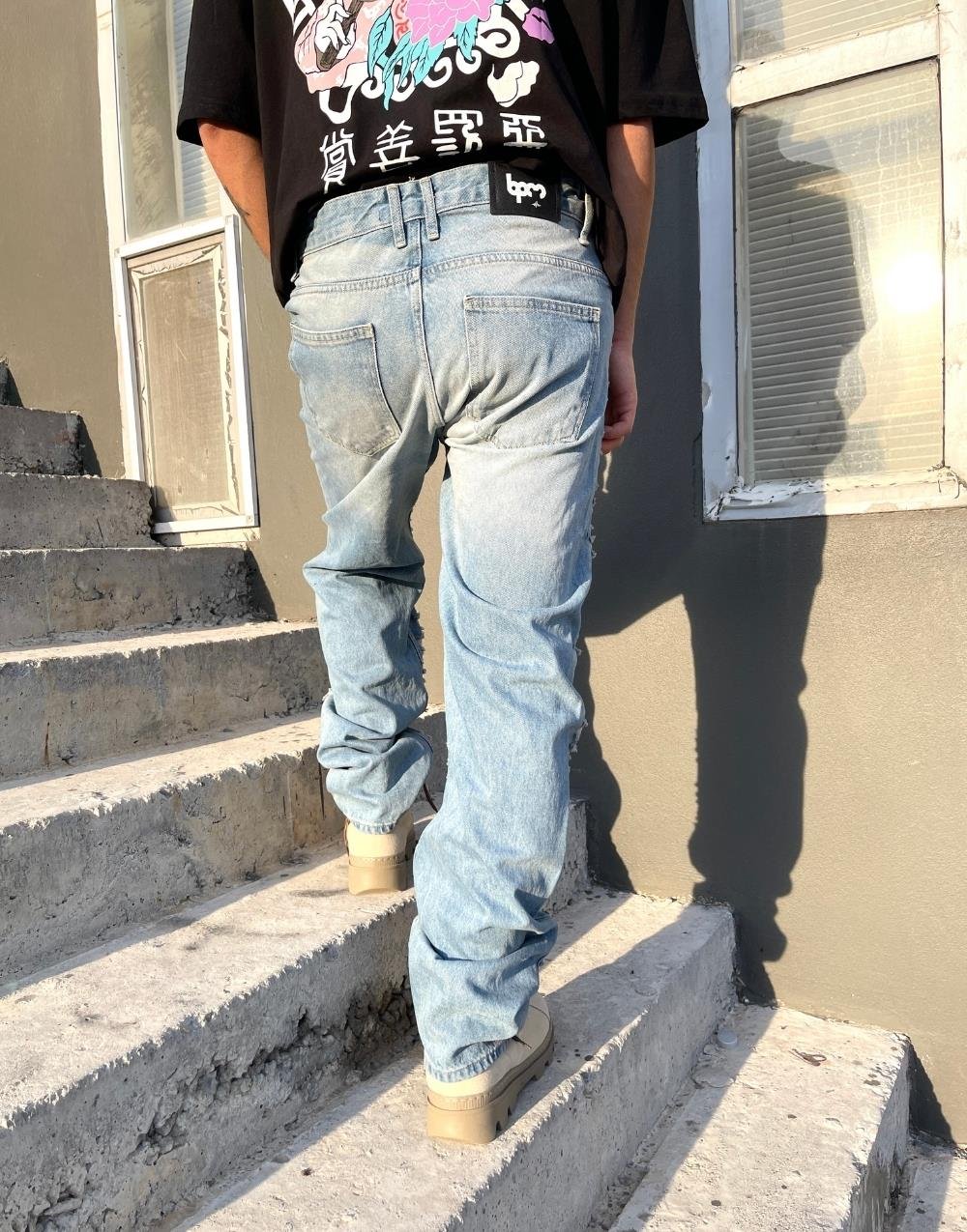 Ultra Premium Laser Bomb Baggy Kot Pantolon