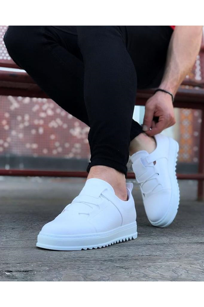 Wagoon WG036 Beyaz Erkek Casual AyakkabıWagoon WG036 Beyaz Erkek Casual Ayakkabı