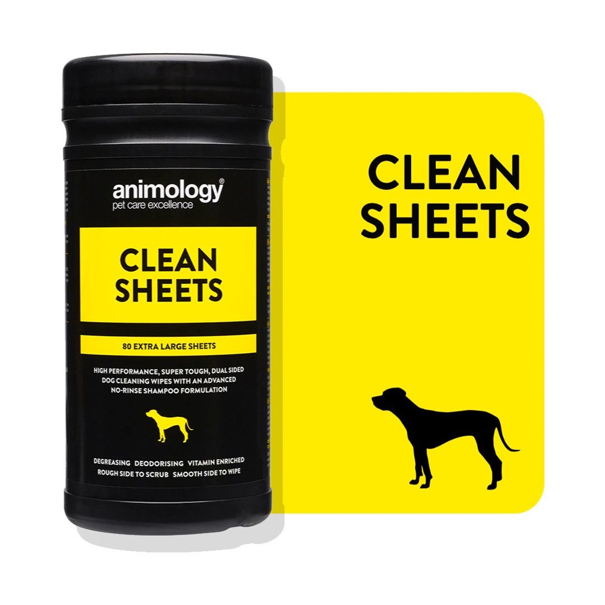 Animology Clean Sheets (80 pack) - ACS80