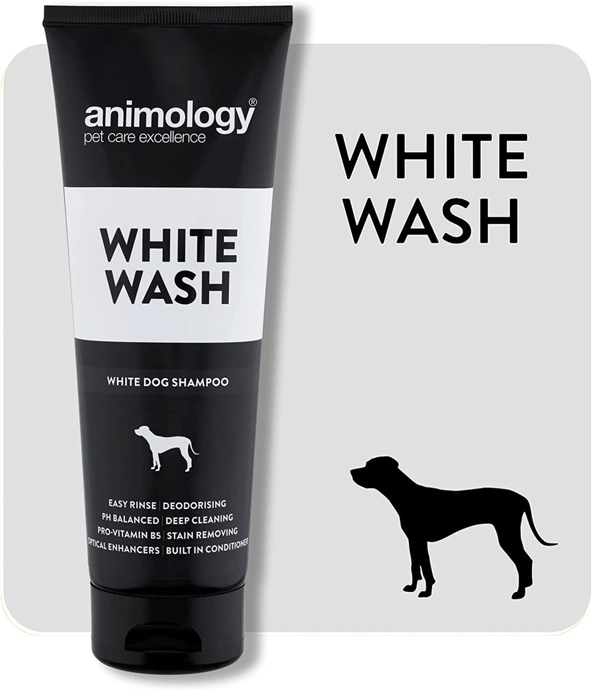 Animology White Wash Shampoo Beyaz Tüylü Köpek Şampuanı 250  ML - AWW250