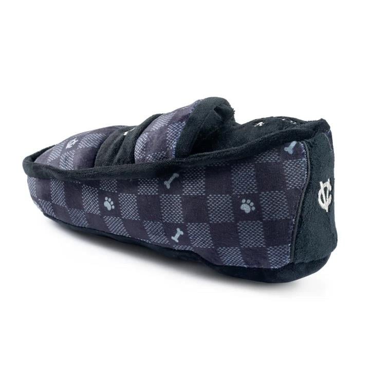 Black Checker Chewy Vuiton Loafer - HDD-144