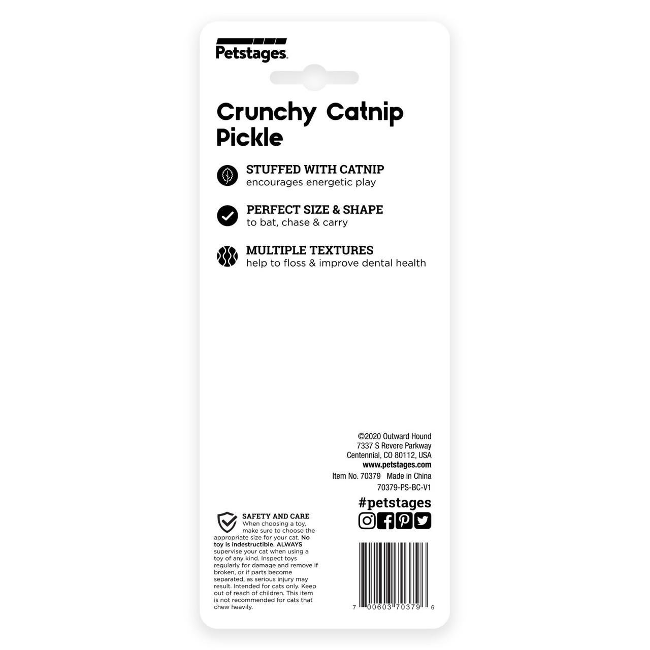 Crunchy Pickle Kicker Grn - 70379M Kedi Oyuncağı