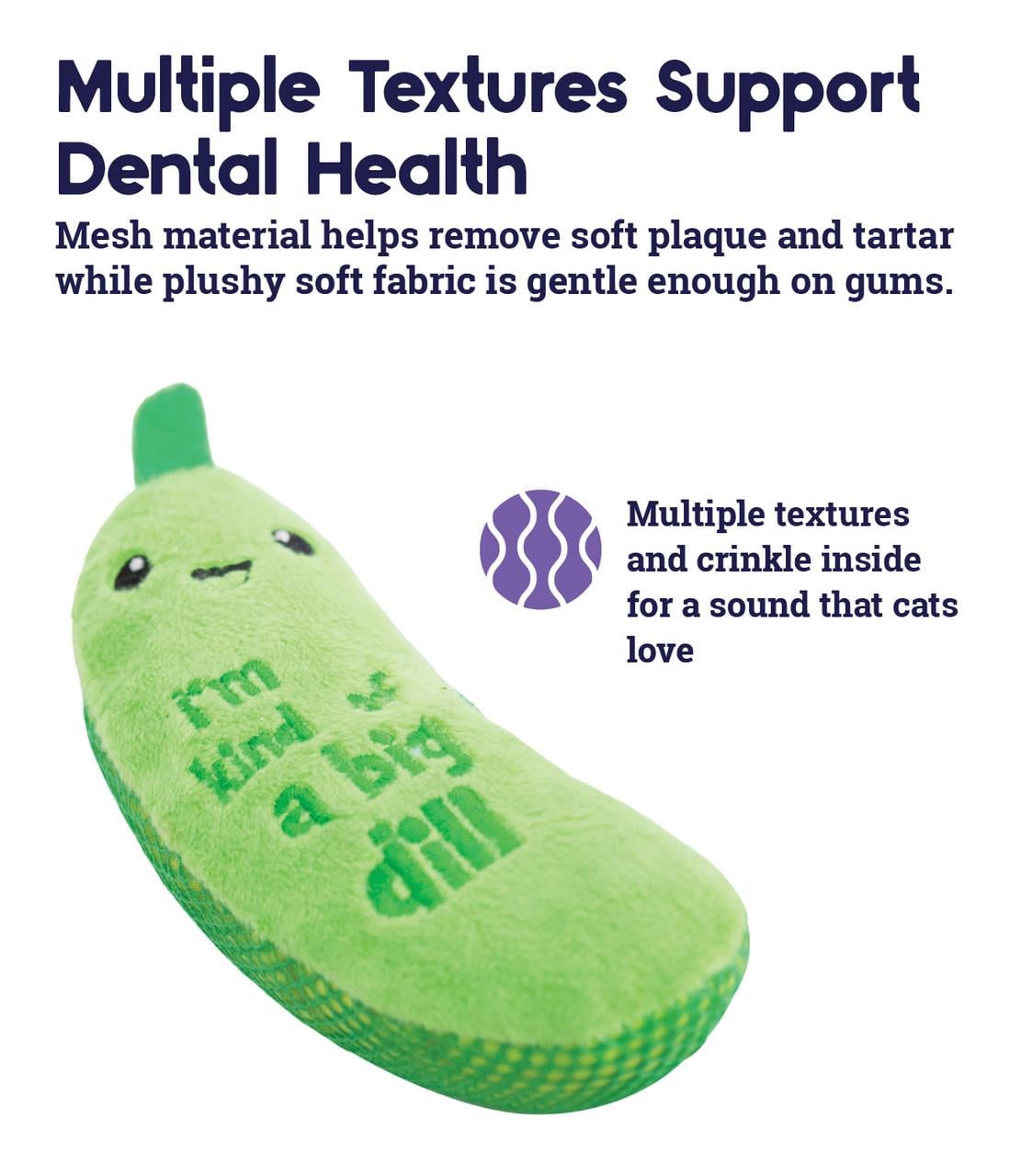 Crunchy Pickle Kicker Grn - 70379M Kedi Oyuncağı