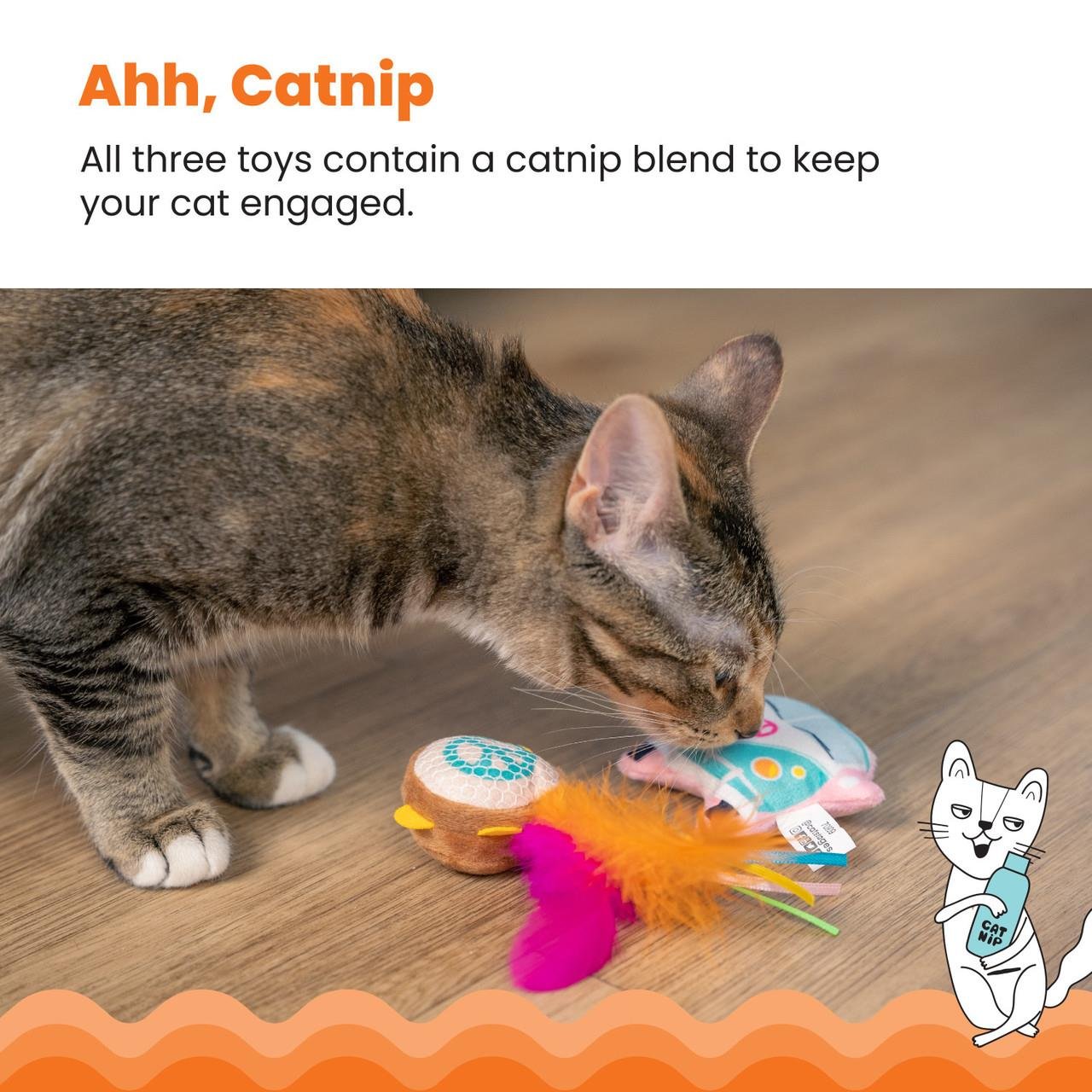 Festival 3Pk Mlt - 70909M Kedi Oyuncağı