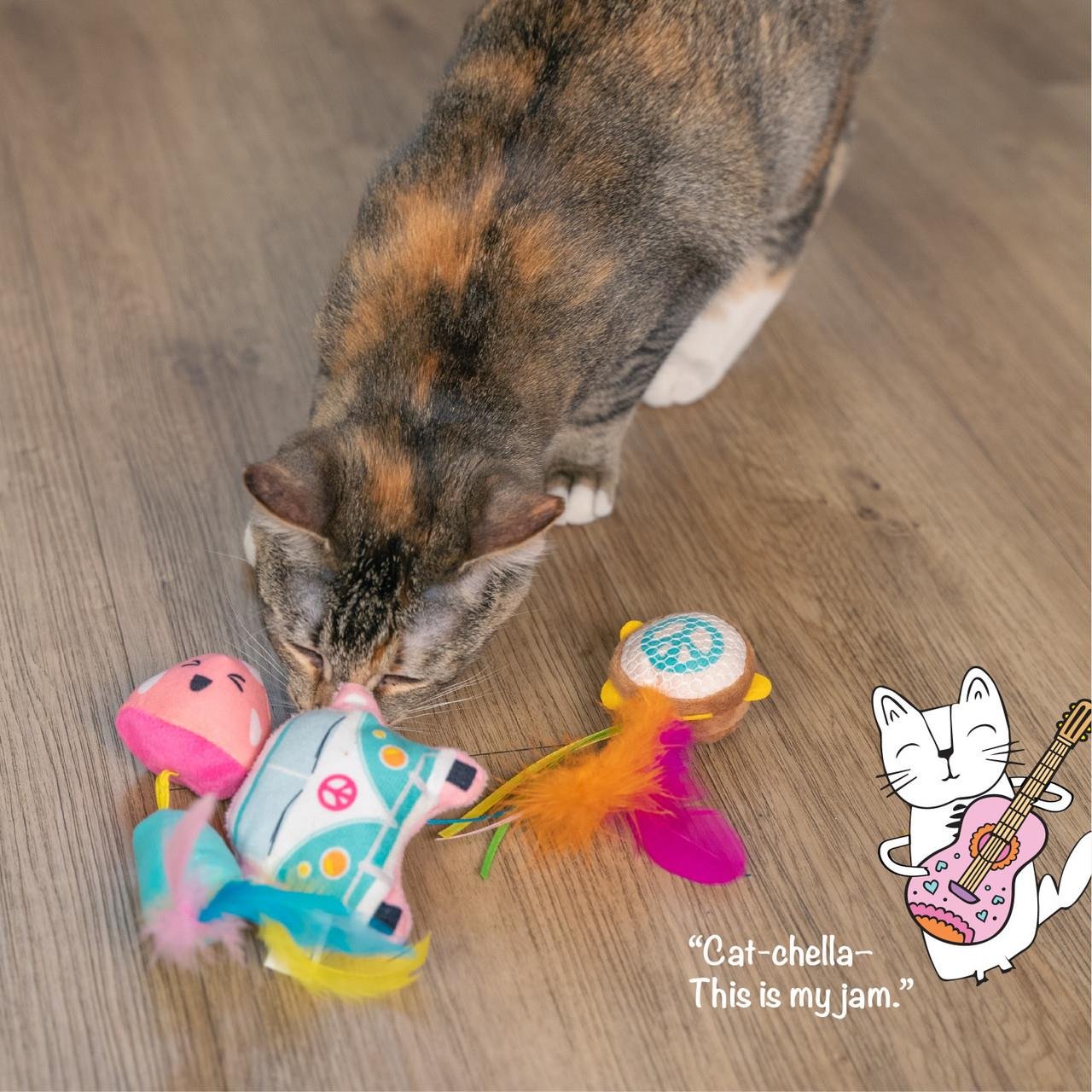 Festival 3Pk Mlt - 70909M Kedi Oyuncağı